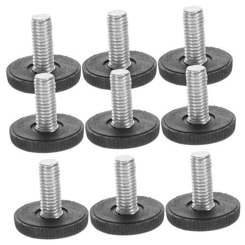 jojofuny 24stücke Verstellbare Füße Mit Gewinde Nivellierfüße Zum Anschrauben Für Möbel Schreibtisch Stuhl Schrank Kommode Bank Bodenschutz Einfache Installation von jojofuny