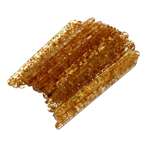 jojofuny 25 Stück Diy Lebensmittelechte Bastelstäbchen für Kreative Projekte für Partys und Geburtstage und Wiederverwendbar Zufällige Farbe von jojofuny