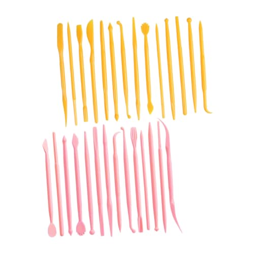 jojofuny 28 Stück Teiliges Polymer Clay Werkzeug Ergonomisch Modellierwerkzeug Kompakt Vielseitig für Fondant DIY Kunsthandwerk Mini Schnitz Formwerkzeug für Anfänger und Profis jojofuny 28 Stück Teiliges Polymer Clay Werkzeug Ergonomisch Modellierwerkzeug Kompakt Vielseitig für Fondant DIY Kunsthandwerk Mini Schnitz Formwerkzeug für Anfänger und Profis von jojofuny