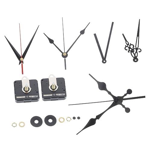jojofuny 2Sätze DIY Stummschaltung Uhrwerk für Wanduhr Teile Uhrmechanismus mit Zeigern für Uhren Hochpräzises Uhrwerk für DIY Projekte und Reparaturen jojofuny 2Sätze DIY Stummschaltung Uhrwerk für Wanduhr Teile Uhrmechanismus mit Zeigern für Uhren Hochpräzises Uhrwerk für DIY Projekte und Reparaturen von jojofuny