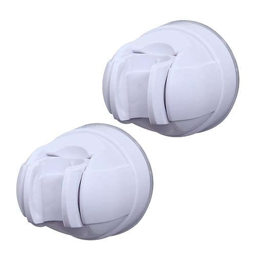 jojofuny 2Stück Verstellbarer Duschkopfhalter mit Saugnapf für Badezimmer Praktische Wandhalterung für Leicht und Langlebig für Junge Mädchen und Ältere Menschen Weiß jojofuny 2Stück Verstellbarer Duschkopfhalter mit Saugnapf für Badezimmer Praktische Wandhalterung für Leicht und Langlebig für Junge Mädchen und Ältere Menschen Weiß von jojofuny
