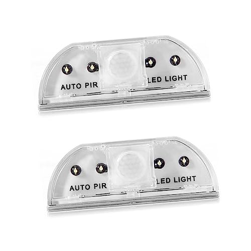 jojofuny 2St Leuchte an der Haustür Schlüssellochlicht LED-Sensorlampe Schlüssel intelligent Auto-LEDs LED-Licht Türschloss-Induktionslampe menschlicher Sensor Sensorlicht Nachtlicht von jojofuny