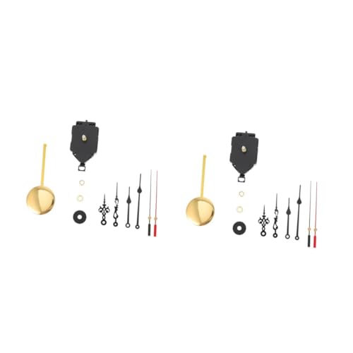 jojofuny 2sätze Quartz Clock Movement Replacement Mechanism Mit Zeigern Uhrwerk Für Wanduhren Leise Und Präzise Für Individuelle Uhrengestaltung von jojofuny