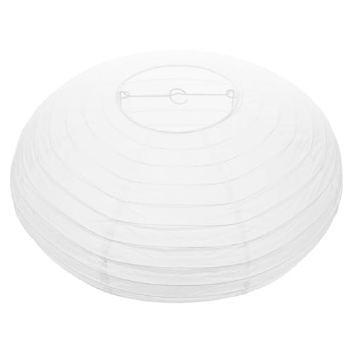 jojofuny 2st Papierlaternen Falten Hochzeit Papierlaterne Rahmen Batteriebetriebene Lampe Hängelampe Lampenschirm Stehlampenschirm Aus Papier Anhängerlampe Rot Papierdekor Weiß Eisen von jojofuny