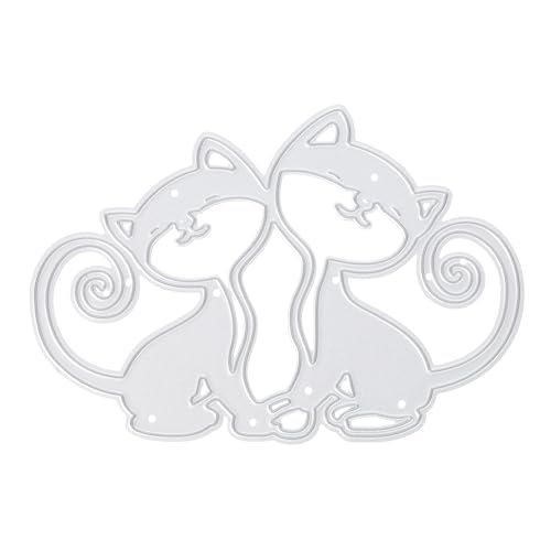 jojofuny 2stücke Stanzformen in Katzenform Stanzschablone Für Katzen Metall-stanzschablone DIY-bastelschablone Prägeschablone Für Scrapbooking Und Fotorahmen jojofuny 2stücke Stanzformen in Katzenform Stanzschablone Für Katzen Metall-stanzschablone DIY-bastelschablone Prägeschablone Für Scrapbooking Und Fotorahmen von jojofuny