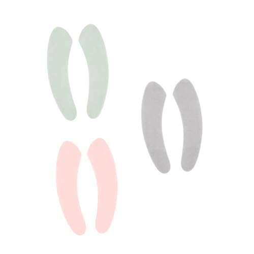 jojofuny 3 Paare Toilettensitzbezüge Waschbare Toilettensitzauflagen Weiche Strapazierfähige Haushalts toilettenmatten Komfortable Anpassbare Wc sitzpolster für Badezimmer von jojofuny