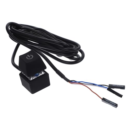 jojofuny 3stücke Pc Power Button Verlängerungskabel Mit Fernstart-Funktion Externer Netzschalter Für Desktop-Computer Kabel Mit -anzeige Für Büro Und Mehr jojofuny 3stücke Pc Power Button Verlängerungskabel Mit Fernstart-Funktion Externer Netzschalter Für Desktop-Computer Kabel Mit -anzeige Für Büro Und Mehr von jojofuny
