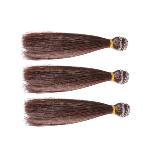 jojofuny 3 STÜCKE Teiliges Hitzebeständige Gerade Puppenhaare DIY Haarteile für Puppen Handgemacht Umformbar Sicher und Langlebig zum Basteln und Schminken jojofuny 3 STÜCKE Teiliges Hitzebeständige Gerade Puppenhaare DIY Haarteile für Puppen Handgemacht Umformbar Sicher und Langlebig zum Basteln und Schminken von jojofuny