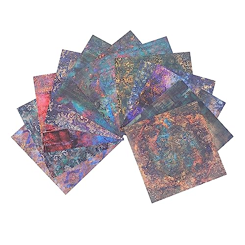 jojofuny 3 Sätze DIY Scrapbook Papier Vintage Dekorpapier Für Kartenherstellung Und Bastelprojekte Für DIY Alben Origami Und Geschenkpacks Blätter * 3 von jojofuny