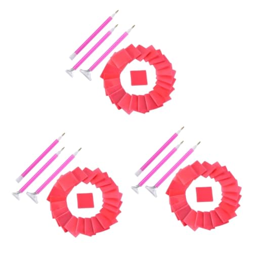 jojofuny 3 Sätze Diamond Pens Und Kleber Für Beads Malerei DIY Tool Für Anfänger Und Kunstliebhaber 53 Stücke * 3 von jojofuny