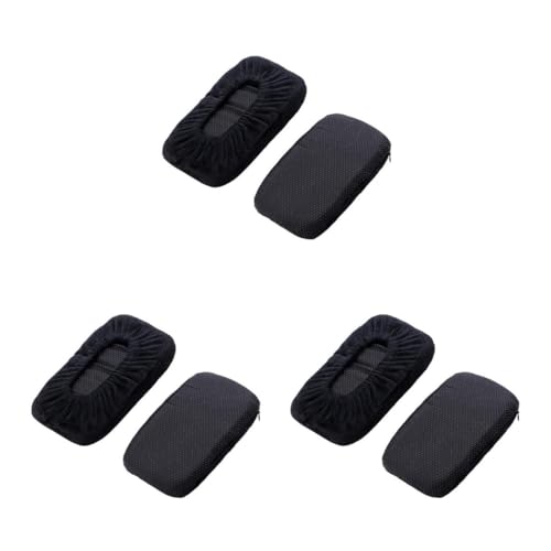 jojofuny 3 Sätze Memory Foam Armlehnenpads Für Stühle Elastische Abdeckung Ellbogenstütze Für Büro Und Zuhause Schwarz 2 Stücke * 3 jojofuny 3 Sätze Memory Foam Armlehnenpads Für Stühle Elastische Abdeckung Ellbogenstütze Für Büro Und Zuhause Schwarz 2 Stücke * 3 von jojofuny