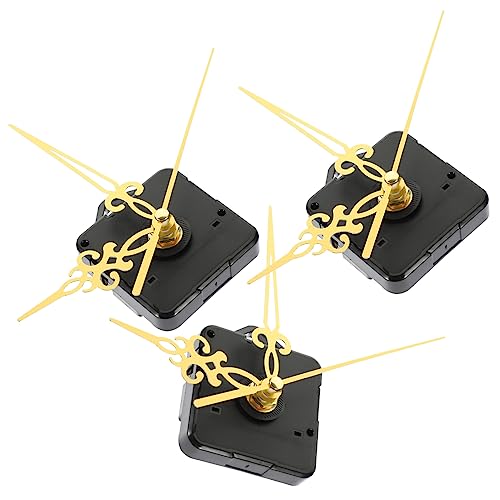 jojofuny 3 Sätze Quartz Uhrwerk Teiliges Ersatzkit für DIY Wanduhr Leiser Mechanismus Präzise Zeitmessung für Wanduhren Bastelprojekte und Reparaturen jojofuny 3 Sätze Quartz Uhrwerk Teiliges Ersatzkit für DIY Wanduhr Leiser Mechanismus Präzise Zeitmessung für Wanduhren Bastelprojekte und Reparaturen von jojofuny