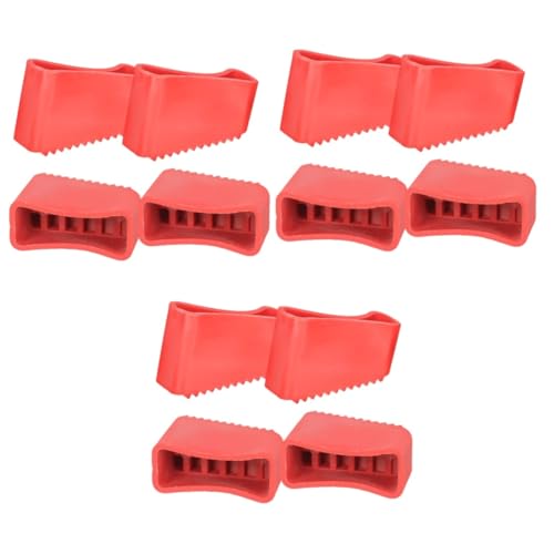 jojofuny 3 Sätze Rutschfeste Matte Leiterbeinpolster Leiterfußabdeckung Leiter Fußmatte Leiterfußschutz Rutschfeste Leiterpads Leiter Feet Protector Leiterpolster Gummi 4 Stück * 3 von jojofuny