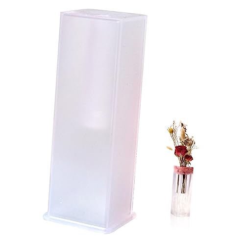 jojofuny 3 Sätze Vasenform Vasen für Blumen Herstellung klein Quader Blumenformen Silikon Blumentopfform aus Silikon Blumentopf Silikonform Epoxidform selber machen Vase-Harz-Form Kieselgel von jojofuny