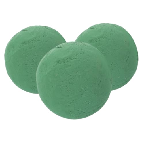 jojofuny 3 Stück Blumensteckschaum Kugel Floristenschaum für Trockenblumen Hochwertige Blumendeko für Hochzeiten Partys DIY Projekte von jojofuny