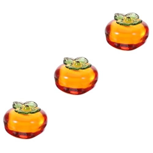 jojofuny 3 Stück Kaki-Ornamente Dekoration Desktop - Obst-Kaki- Schreibtischdekor Kaki-Verzierungen Kaki-Modell Fruchtschmuck schickes Obstdekor Tee Haustiere Glas jojofuny 3 Stück Kaki-Ornamente Dekoration Desktop - Obst-Kaki- Schreibtischdekor Kaki-Verzierungen Kaki-Modell Fruchtschmuck schickes Obstdekor Tee Haustiere Glas von jojofuny
