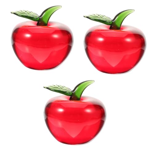 jojofuny 3 Stück Obstplatten -Ornamente Dekorative Fruchtstütze Dekorationen Tisch Fälschung Rustikal Apfel Für Klein Figur Lebensechte Äpfel Büro Geformt Modern Glas jojofuny 3 Stück Obstplatten -Ornamente Dekorative Fruchtstütze Dekorationen Tisch Fälschung Rustikal Apfel Für Klein Figur Lebensechte Äpfel Büro Geformt Modern Glas von jojofuny