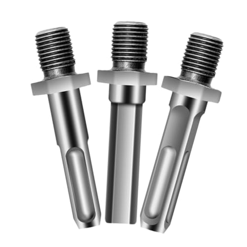 jojofuny 3 Stück Teiliges Bohrkopf Verbindungsset aus Stahl Vielseitiger Adapter für Schlagbohrmaschine Holzspalter Bohrer Verlängerung Robust und Langlebig für Heimwerker und Profis jojofuny 3 Stück Teiliges Bohrkopf Verbindungsset aus Stahl Vielseitiger Adapter für Schlagbohrmaschine Holzspalter Bohrer Verlängerung Robust und Langlebig für Heimwerker und Profis von jojofuny