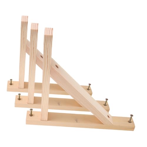 jojofuny 3 Stück Teiliges Dreieckige Regalhalterung aus Massivholz Stabile Wandhalterung für Schwebende Regalbretter Platzsparende Eckwinkelstütze für DIY Regalprojekte und jojofuny 3 Stück Teiliges Dreieckige Regalhalterung aus Massivholz Stabile Wandhalterung für Schwebende Regalbretter Platzsparende Eckwinkelstütze für DIY Regalprojekte und von jojofuny