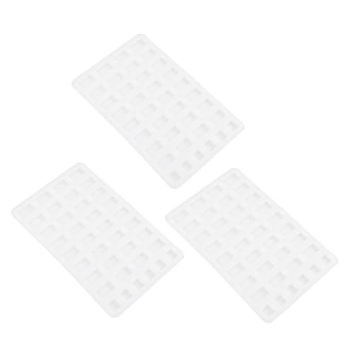 jojofuny 3 Stück Teiliges Miniatur Silikon Formset für Präzise Landschaftsbausteine Nahtlose Passform Einfache Entformung Vielseitig für Sandtisch Puppenhaus und Kreative DIY Projekte von jojofuny
