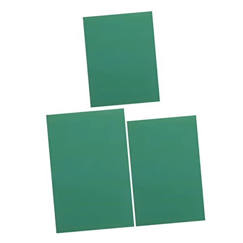 jojofuny 3 Stück Teiliges PVC Engraving für Bastelunterlage für Schneidarbeiten Langlebig für DIY Projekte und Handarbeiten von jojofuny