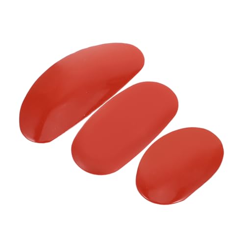jojofuny 3 Stück Teiliges Silikon Tonwerkzeug Set in Leicht Wiederverwendbar Orange Ovale Form für Töpferarbeiten Polymer Clay DIY Basteln zu Hause Schule jojofuny 3 Stück Teiliges Silikon Tonwerkzeug Set in Leicht Wiederverwendbar Orange Ovale Form für Töpferarbeiten Polymer Clay DIY Basteln zu Hause Schule von jojofuny