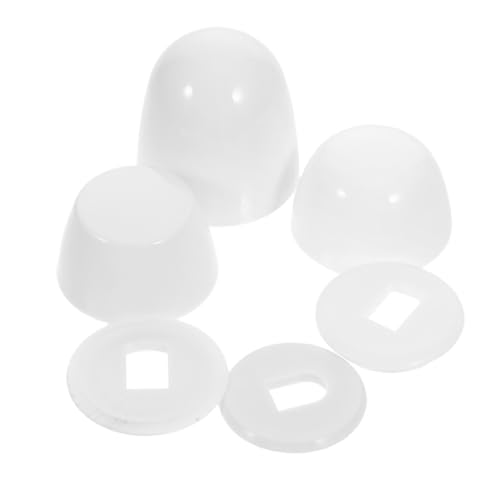 jojofuny Toilettenschüssel-schraubverschluss 3er-pack Hohe Toilettentank-schraubenkappen Ästhetisch Aufwertend jojofuny Toilettenschüssel-schraubverschluss 3er-pack Hohe Toilettentank-schraubenkappen Ästhetisch Aufwertend von jojofuny