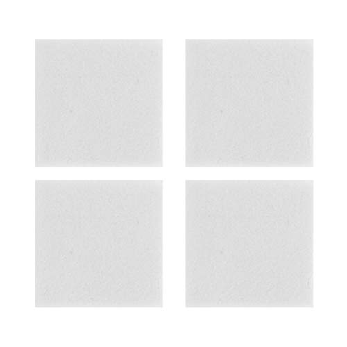 jojofuny 30 Blatt Mikrowellenofen Papier Quadratpapier für Glasfusing Hochtemperatur Isolierung für DIY Töpferarbeiten Einmalige Verwendung Leicht zu Entsorgen von jojofuny