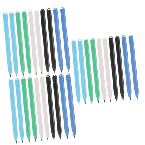 jojofuny 30 STK Tafel Zeichentablett Stift LCD-malbrettstift Malstift Aus Kunststoff Schreibtablett Stylus Stift Zeichenbrett Stift Flüssigkristall Plastik Elektronisches Produkt von jojofuny