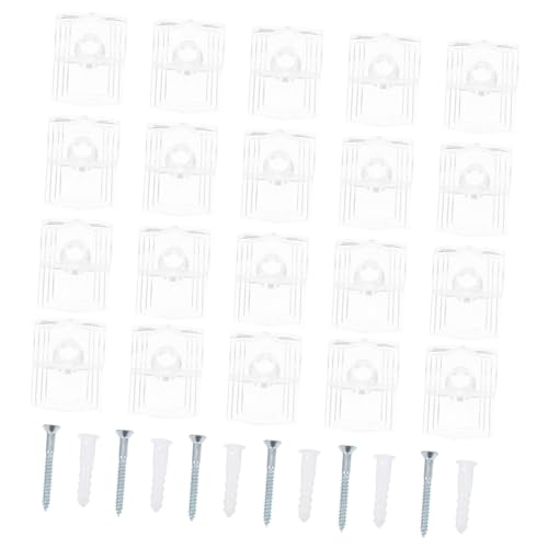 jojofuny 30 Sätze Teiliges Transparente Glashalter Clips aus Kunststoff Stabile Spiegelhalter Klemmen zur Sicheren Befestigung von Glas und Spiegeln Fest Montierbar für Schrank und jojofuny 30 Sätze Teiliges Transparente Glashalter Clips aus Kunststoff Stabile Spiegelhalter Klemmen zur Sicheren Befestigung von Glas und Spiegeln Fest Montierbar für Schrank und von jojofuny