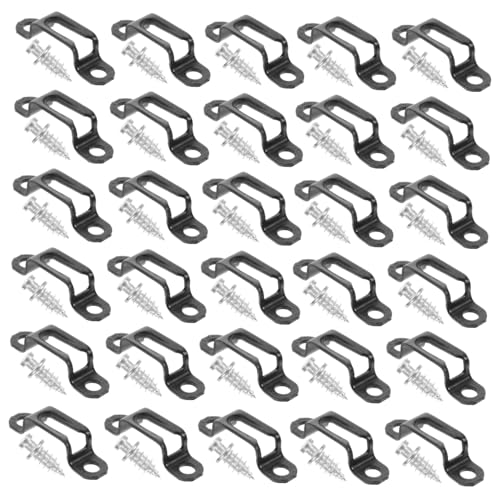 jojofuny 30 Sätze Unsichtbare Möbelverbinder Eins Schraubverbinder Möbelbeschläge mit Einfacher Montage Stabile Verbindung Geeignet für Schränke und Kleiderschränke jojofuny 30 Sätze Unsichtbare Möbelverbinder Eins Schraubverbinder Möbelbeschläge mit Einfacher Montage Stabile Verbindung Geeignet für Schränke und Kleiderschränke von jojofuny