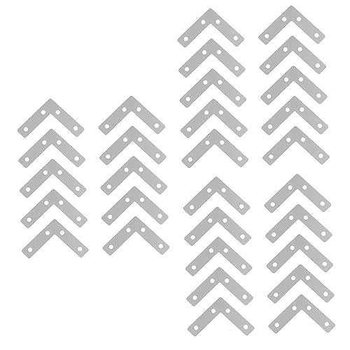 jojofuny 30 Stk Regale aus Metall Eckwinkel aus Stahl Regale an der Wand montiert Ständer hängend Metallregal Winkelträger Eckstrebe Winkelhalter rostfrei Möbel Eckcode Stahlwinkel Zubehör jojofuny 30 Stk Regale aus Metall Eckwinkel aus Stahl Regale an der Wand montiert Ständer hängend Metallregal Winkelträger Eckstrebe Winkelhalter rostfrei Möbel Eckcode Stahlwinkel Zubehör von jojofuny