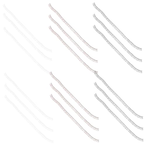 jojofuny 30 Stück Handgefertigte Puppenwimpern Puppe falsche Wimpern Lange falsche wimpern -Wimpernstreifen Puppenwimpern basteln Nylon von jojofuny