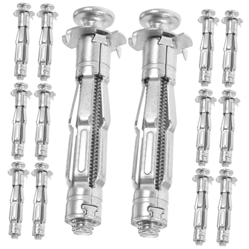 jojofuny 30 Stück Teiliges Hohlraumdübel Verzinkter Stahl mit Gewindedesign für Trockenbau Gipskarton Hohldecken und Leichte Wände Schnelle und Feste Montage für Tür und Wandbefestigung jojofuny 30 Stück Teiliges Hohlraumdübel Verzinkter Stahl mit Gewindedesign für Trockenbau Gipskarton Hohldecken und Leichte Wände Schnelle und Feste Montage für Tür und Wandbefestigung von jojofuny