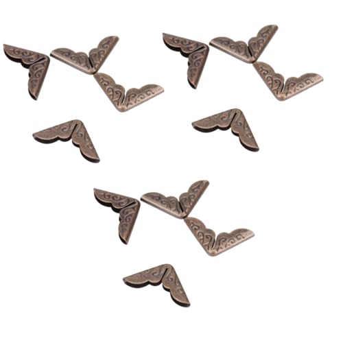 jojofuny 300 Stück Antike Buchecken Metall Eckenschutz für Alben Scrapbooks Notizbücher Vintage Eckschutz Retro Fotomontage Stabile Kantenabdeckung jojofuny 300 Stück Antike Buchecken Metall Eckenschutz für Alben Scrapbooks Notizbücher Vintage Eckschutz Retro Fotomontage Stabile Kantenabdeckung von jojofuny