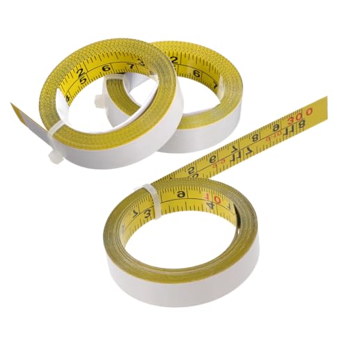 jojofuny 3Roll Teiliges Stahlmaßband Selbstklebend mit Dualer Teilung Robustes Holzarbeits-lineal für Tisch Abziehbares Verstellbares Messband Präzise und Vielseitig Einsetzbar jojofuny 3Roll Teiliges Stahlmaßband Selbstklebend mit Dualer Teilung Robustes Holzarbeits-lineal für Tisch Abziehbares Verstellbares Messband Präzise und Vielseitig Einsetzbar von jojofuny