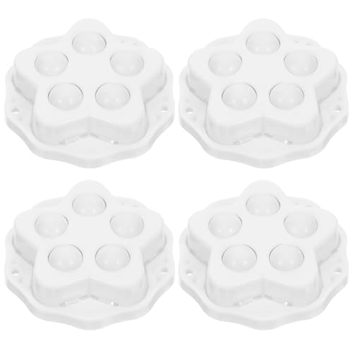 jojofuny 4 Mini Lenkrollen – Selbstklebende Möbelräder – Bohrfreie Flache Rolle Für Aufbewahrungsboxen Mülleimer Und Kleine Geräte jojofuny 4 Mini Lenkrollen – Selbstklebende Möbelräder – Bohrfreie Flache Rolle Für Aufbewahrungsboxen Mülleimer Und Kleine Geräte von jojofuny