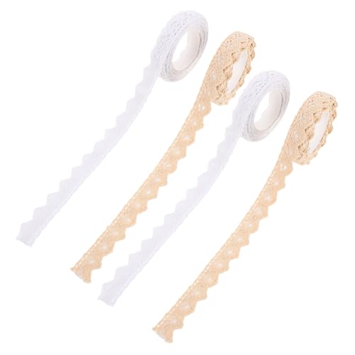 jojofuny 4 Rollen Dekoratives Spitzenband Hochzeitsband Spitzenbordürenband Selbstklebendes Spitzenband Washi Klebeband Masking Tape Geschenkband Masking Lace Tape Dekoratives jojofuny 4 Rollen Dekoratives Spitzenband Hochzeitsband Spitzenbordürenband Selbstklebendes Spitzenband Washi Klebeband Masking Tape Geschenkband Masking Lace Tape Dekoratives von jojofuny