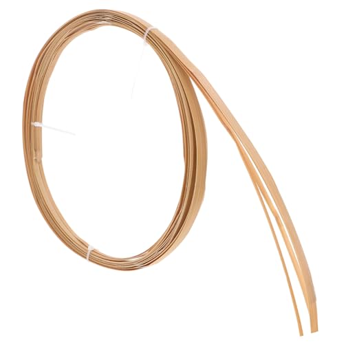 jojofuny 4 Rollen Natürliche Bambusstreifen Breit Flexible Holzstreifen für Korbflechten DIY Bastelprojekte Hochzeit Dekoration Rattan Reparaturset jojofuny 4 Rollen Natürliche Bambusstreifen Breit Flexible Holzstreifen für Korbflechten DIY Bastelprojekte Hochzeit Dekoration Rattan Reparaturset von jojofuny