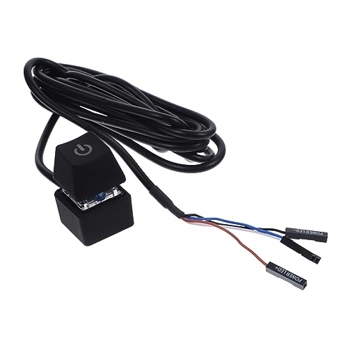 jojofuny 4stücke Pc Power Button Verlängerungskabel Mit -anzeige Externer Startschalter Für Desktop-Computer Kabel Einfach Zu Bedienen Kompakt Und Platzsparend Für Individuelle jojofuny 4stücke Pc Power Button Verlängerungskabel Mit -anzeige Externer Startschalter Für Desktop-Computer Kabel Einfach Zu Bedienen Kompakt Und Platzsparend Für Individuelle von jojofuny