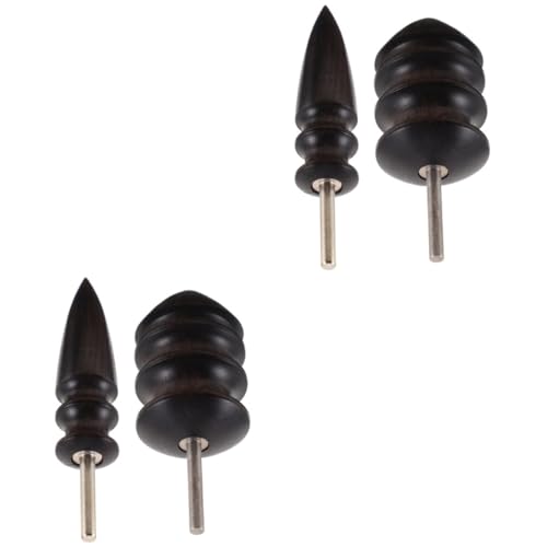 jojofuny 4 STK. Elektrischer Lederpolierstab mit Polierten Schleifköpfen aus Holz Vielseitiger Kanten-Burnisher für DIY-lederhandwerk Robustes Polierwerkzeug für Flache und Gewölbte jojofuny 4 STK. Elektrischer Lederpolierstab mit Polierten Schleifköpfen aus Holz Vielseitiger Kanten-Burnisher für DIY-lederhandwerk Robustes Polierwerkzeug für Flache und Gewölbte von jojofuny