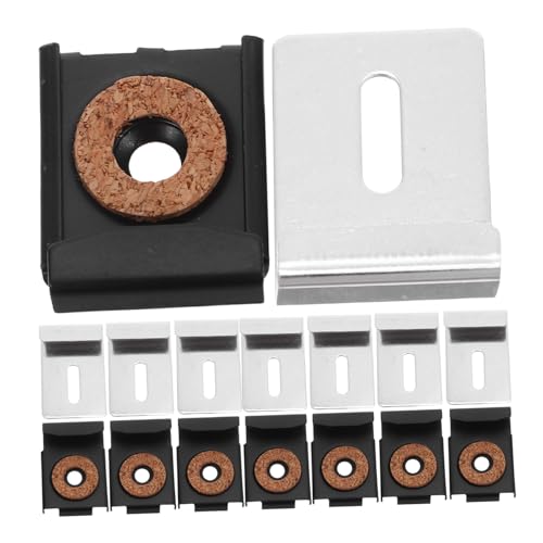 jojofuny 4 Sätze Edelstahl Spiegelhalterung für Glas Wandmontage Spiegelbefestigung Glas-clips Rostfrei Sicher für Bad Wohnbereich jojofuny 4 Sätze Edelstahl Spiegelhalterung für Glas Wandmontage Spiegelbefestigung Glas-clips Rostfrei Sicher für Bad Wohnbereich von jojofuny