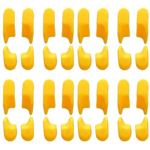 jojofuny 4 Sätze Gummifüße Einstellbar Fußmatten Für Möbelpads, Bodenschutz Schieberegler Für Stuhlbein Stopper rutschfeste Möbelpads Tischbein-bodenschoner Yellow 8 Stück * 4 von jojofuny