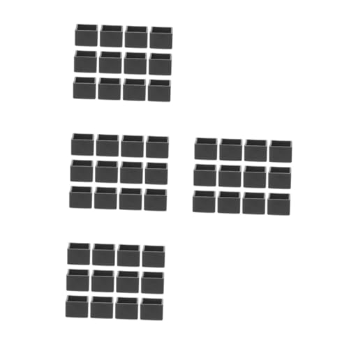 jojofuny 4 Sätze Möbelmatte Bodenschutz Floor Protection Bürostuhlmatte Für Teppich Bettstützbein Teppiche Filzgleiter Möbelbeinschutz Für Hartholzböden Beinschützer Für Möbel 12 Stück * 4 von jojofuny