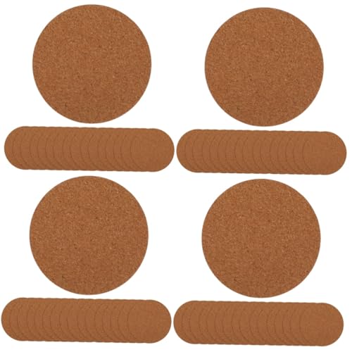 jojofuny 4 Sätze Selbstklebende Kork-untersetzer Hitzebeständige Tassenuntersetzer Untersetzer Untersetzer Soft Corkboard -Matte Moderne Untersetzer Korkrücken Essen Hellbraun 60 Stück * 4 jojofuny 4 Sätze Selbstklebende Kork-untersetzer Hitzebeständige Tassenuntersetzer Untersetzer Untersetzer Soft Corkboard -Matte Moderne Untersetzer Korkrücken Essen Hellbraun 60 Stück * 4 von jojofuny