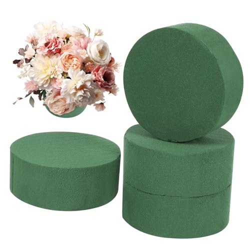 jojofuny 4 Stcs Blütenschlamm Blumenblumenblütenblumenblöcke Blöcke Schaum Für Blütenarrangements Getrocknete Blütenschlammschaum -blumenanordnung Vorräte von jojofuny