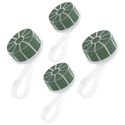 jojofuny 4 Stück Brautstraußhalter Kunststoff und Schaum DIY Handbouquet Griff für Hochzeitsblumen Leicht und Tragbar für Hochzeiten und Besondere Anlässe von jojofuny