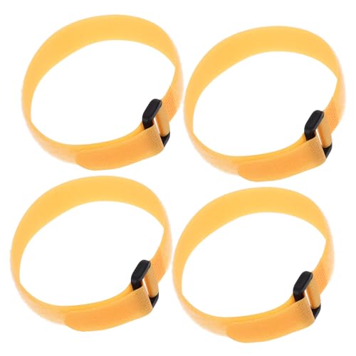 jojofuny 4 Stück Farbsublimationshalter Becherklemme Klemme Für Sublimationsbecher Becherhalter Sublimationsbecher Kneifen Klemm-zuhaltungsklemme Becherband Gelb Nylon von jojofuny