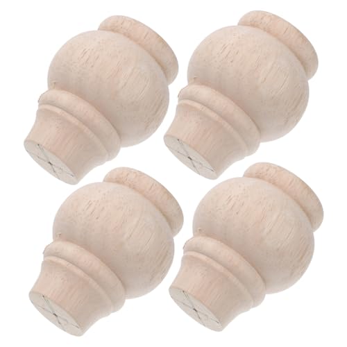 jojofuny 4 Stück Holzmöbel Füße Stabilität und für Möbel Geeignet für Couchtische und Schränke Robustem Holz Installieren Langlebig und Vielseitig Einsetzbar jojofuny 4 Stück Holzmöbel Füße Stabilität und für Möbel Geeignet für Couchtische und Schränke Robustem Holz Installieren Langlebig und Vielseitig Einsetzbar von jojofuny