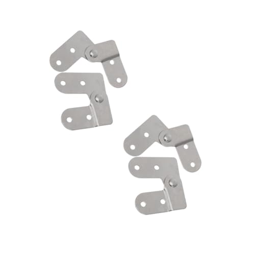 jojofuny 4 Stück Klapptisch Hardware Leiterscharnierarme Leiterscharnier Ersatz Für Dachbodenleiter Spreizerscharnier Schreibtischscharnier Neues Dachbodenleiterscharnier von jojofuny